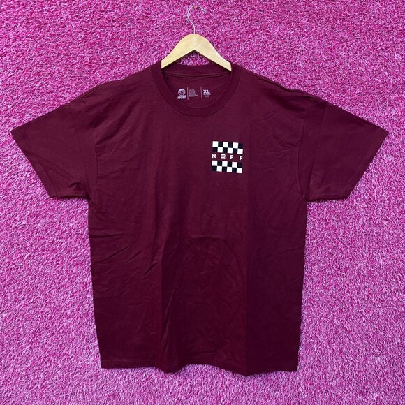 Neff Street Wear Burgundy Tshirt size Extra Large - Picture 1 of 4